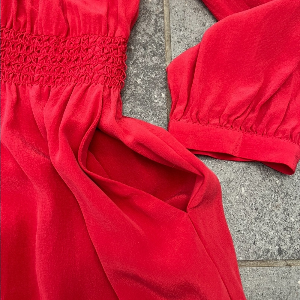 Vanessa Bruno Athé Vibrant Red Silk Dress.
Size 40 Fr, 8 US EUC - Picture 4 of 14